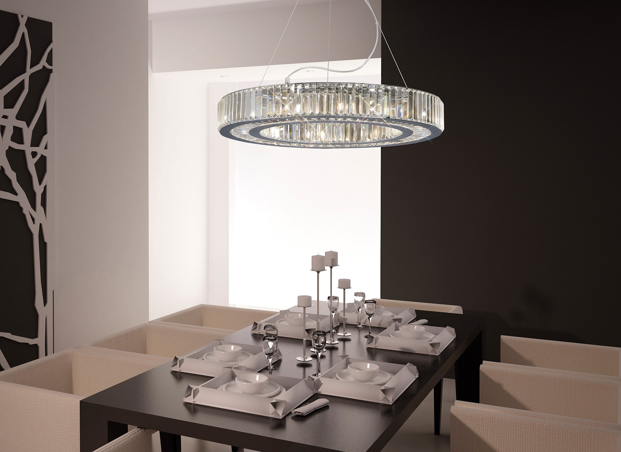 Torre Crystal Ceiling Lights Diyas Modern Crystal Ceiling Lights